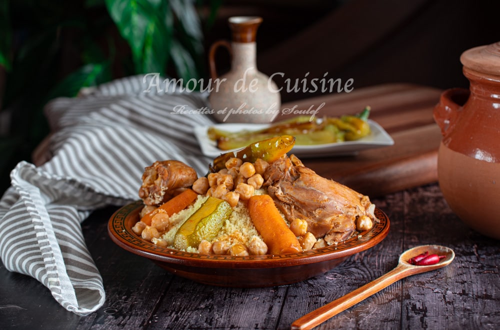 Couscous au poulet et aux légumes