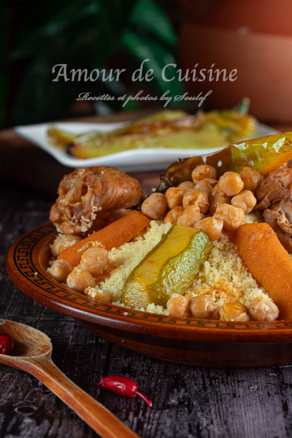 Couscous au poulet et aux légumes