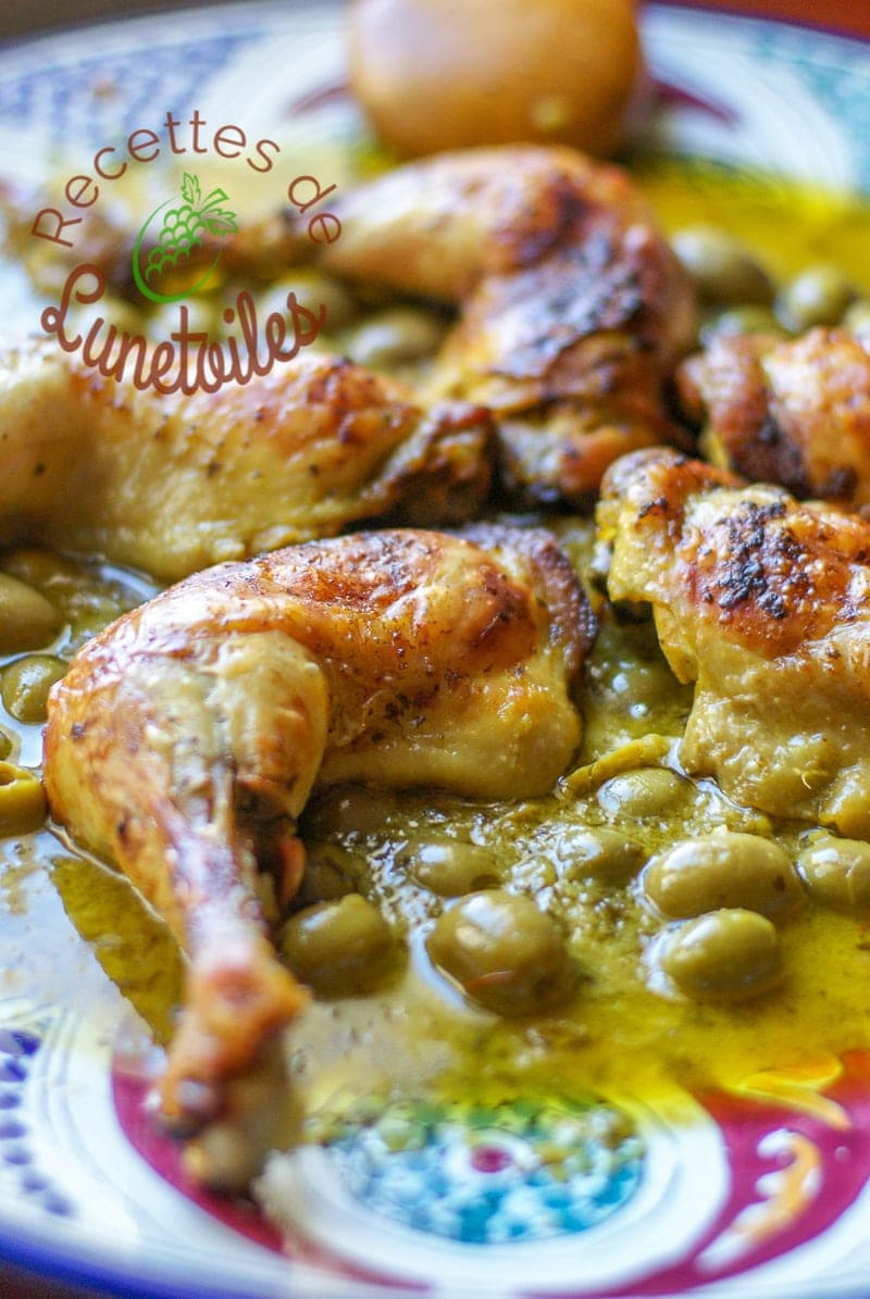 Poulet Mhamer à La Marocaine