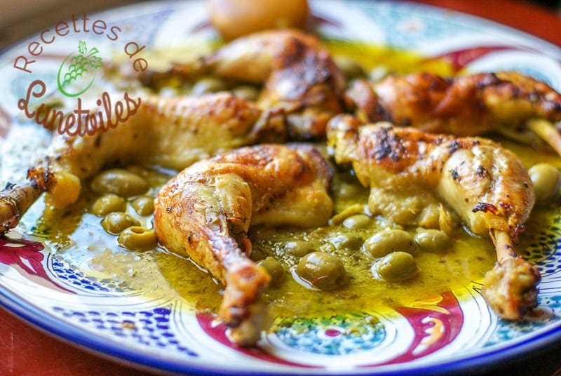 Poulet Mhamer à La Marocaine