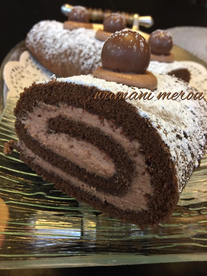 Gâteau roulé à la mousse au chocolat