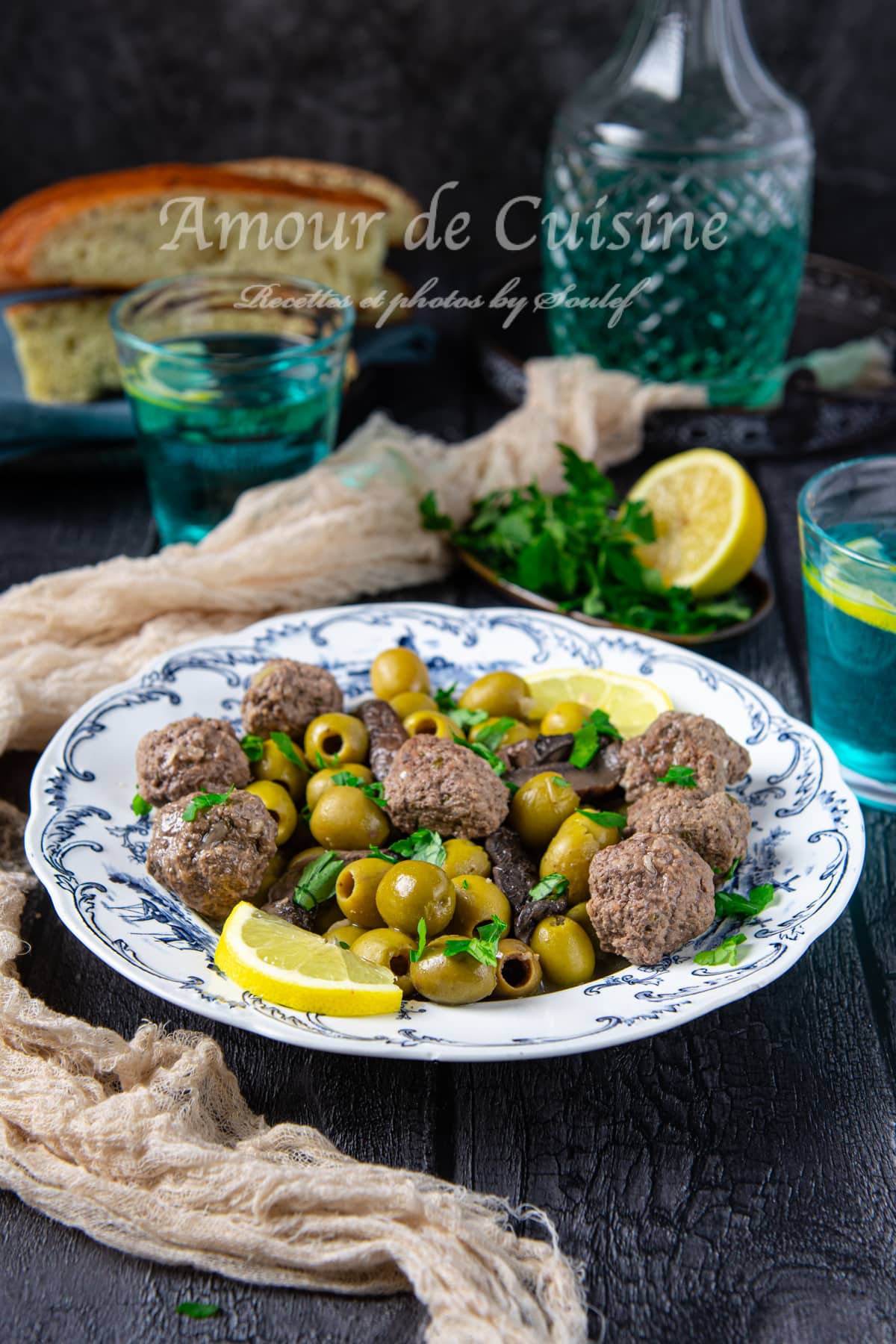 tajine kefta aux olives