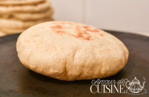 cuisson des pita à la poele