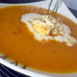velouté de patate douce et courge butternut