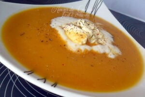 velouté de patate douce et courge butternut