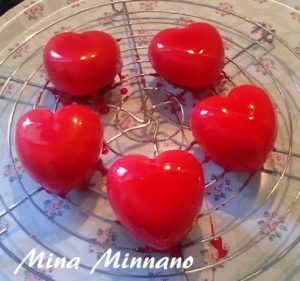 glaçage miroir rouge