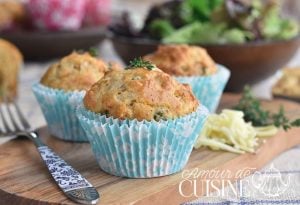 Muffins salés : recette de base facile et moelleuse