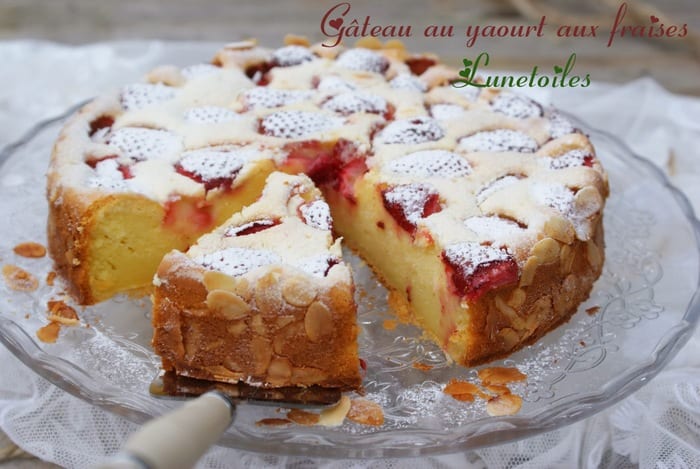 Gâteau Au Yaourt Aux Fraises