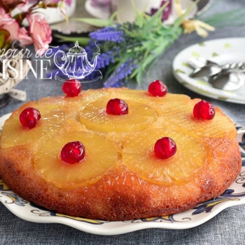 Gateau Renverse A L Ananas Facile Amour De Cuisine
