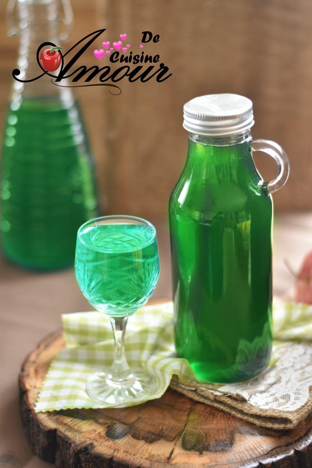 sirop de menthe maison