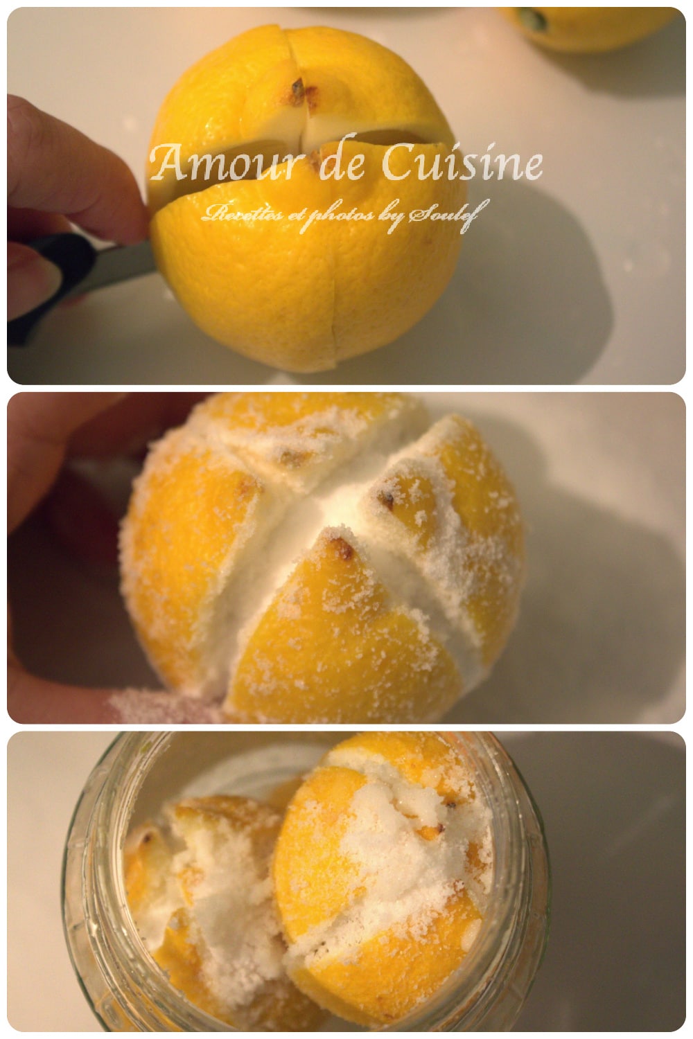 comment préparer le citron confit au sel marocain