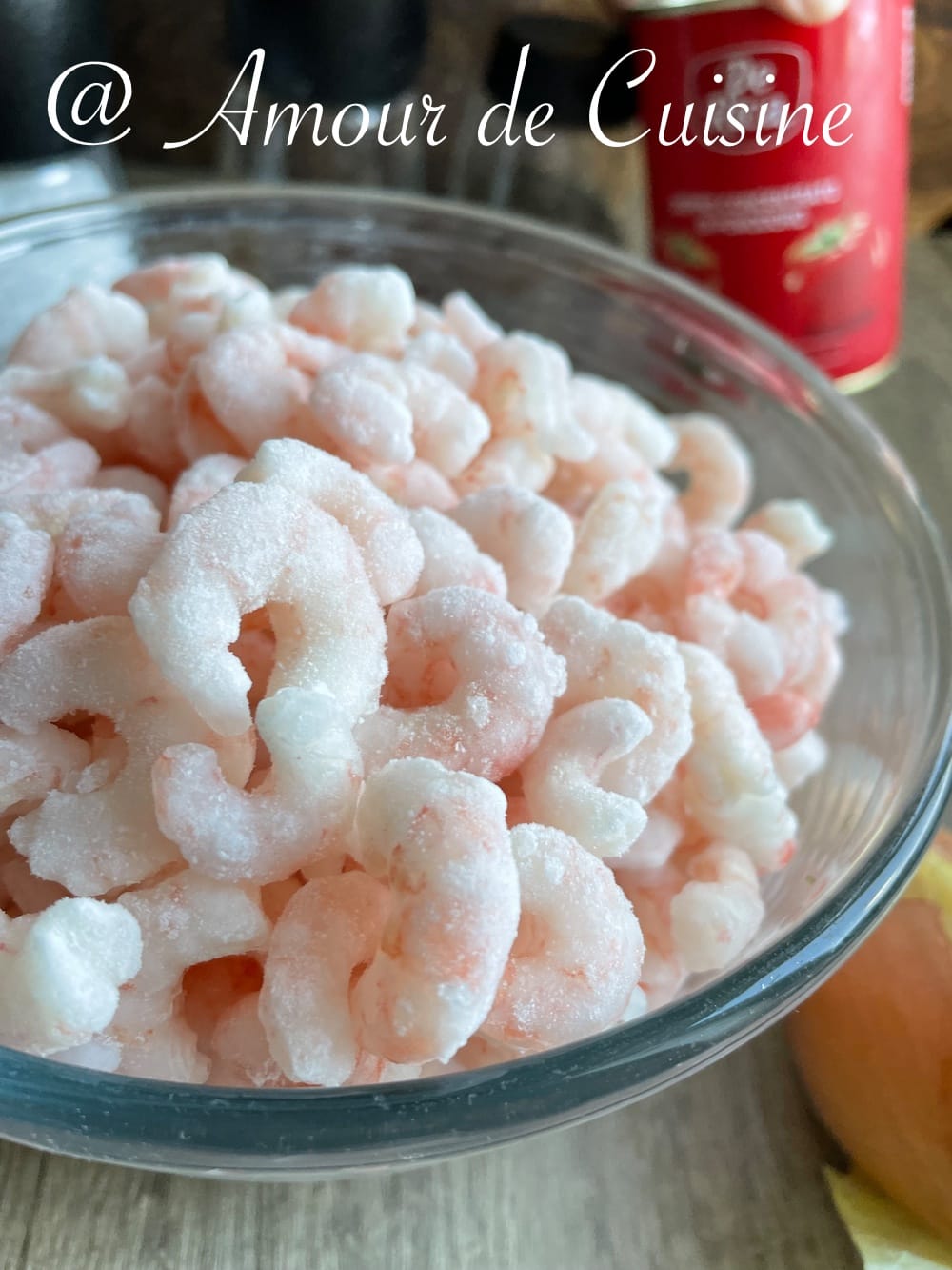 crevettes surgelees