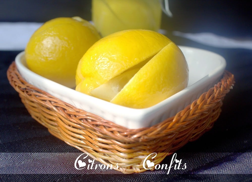 les citrons confits au sel, recette maison