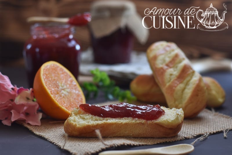 Confiture de rhubarbe et gingembre