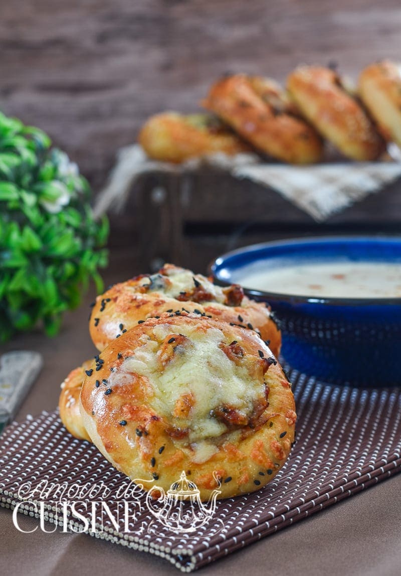 petits pains farcis au poulet au curry 2