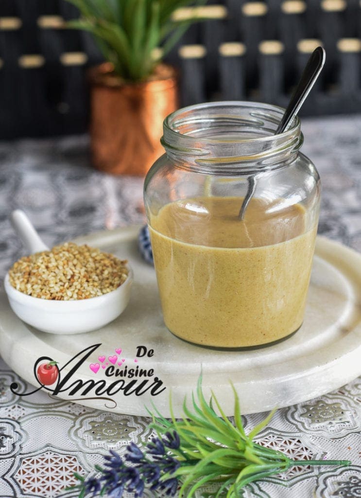 tahini fait maison ou crème de sésames Amour de cuisine