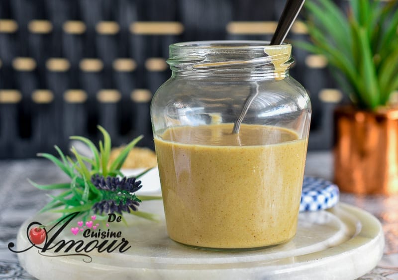 tahini fait maison ou crème de sésames 