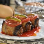 Roulés d'aubergines