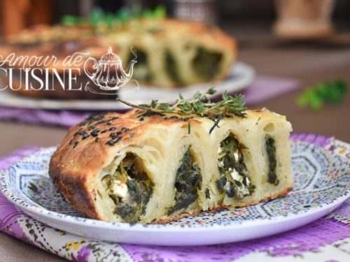 Borek Turque Aux Epinards Et Fromage Feta En Spirale Amour De Cuisine