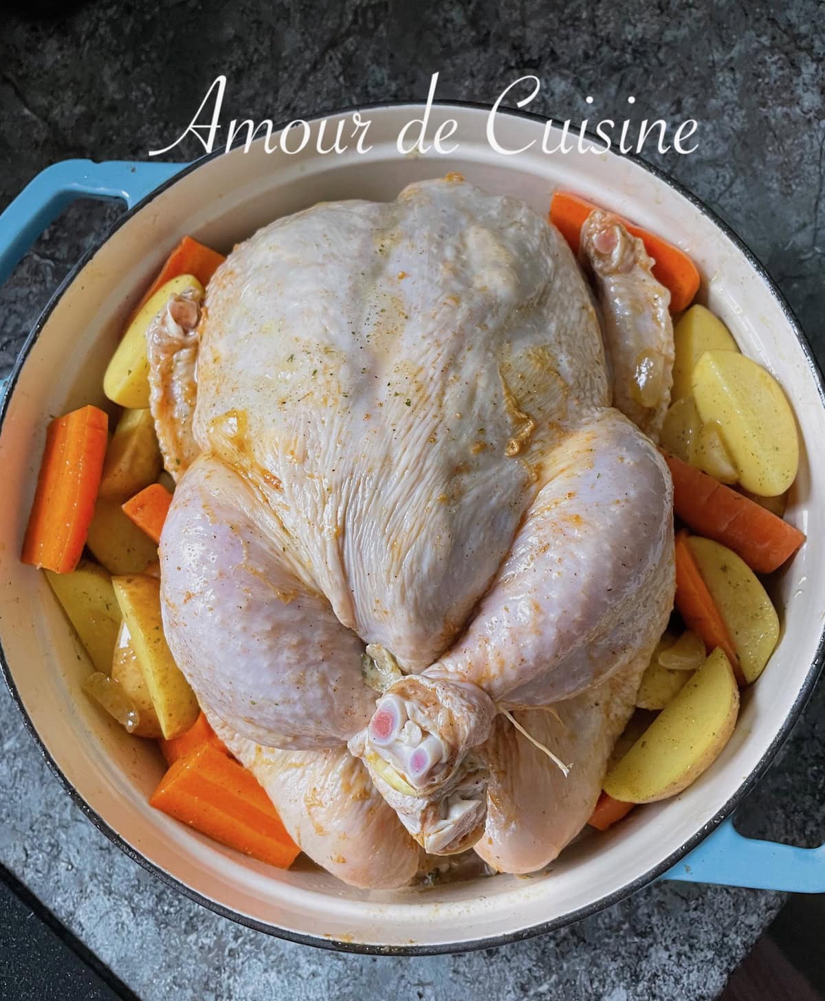 Chicken and vegetables