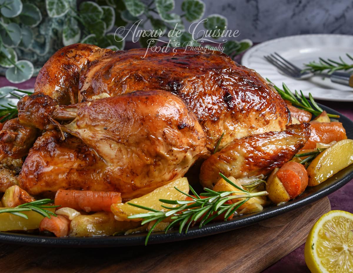 perfect oven-roasted chicken recipe