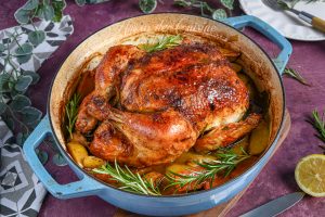 poulet au four