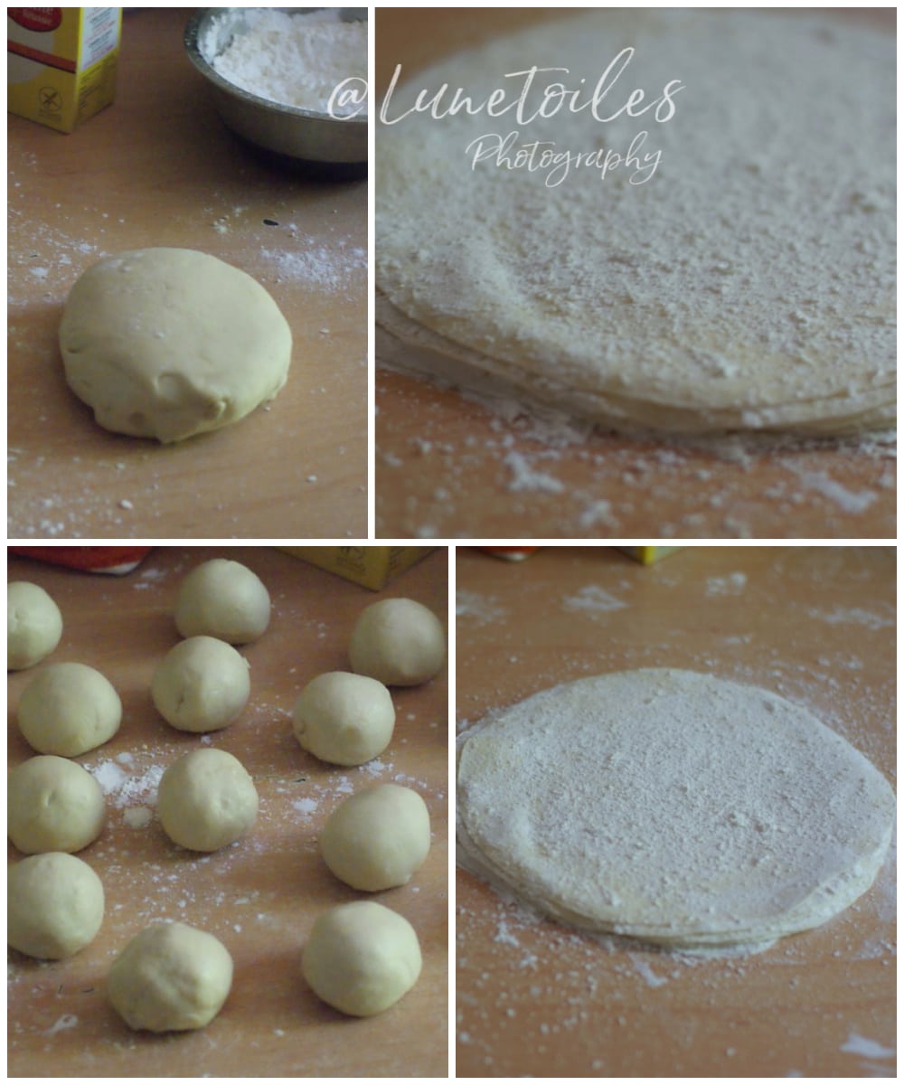 preparation de la pate filo