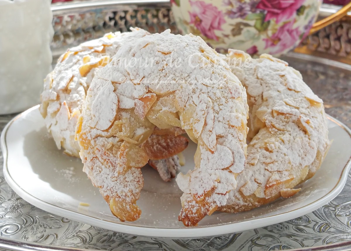 recette traditionnelle du tcharek el ariane aux amandes