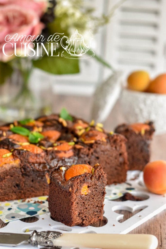 brownie aux abricots 1