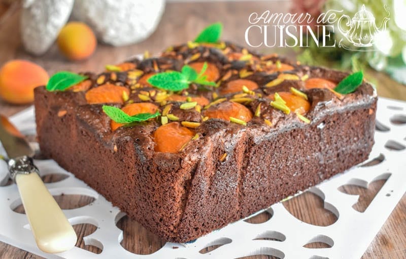 brownie aux abricots