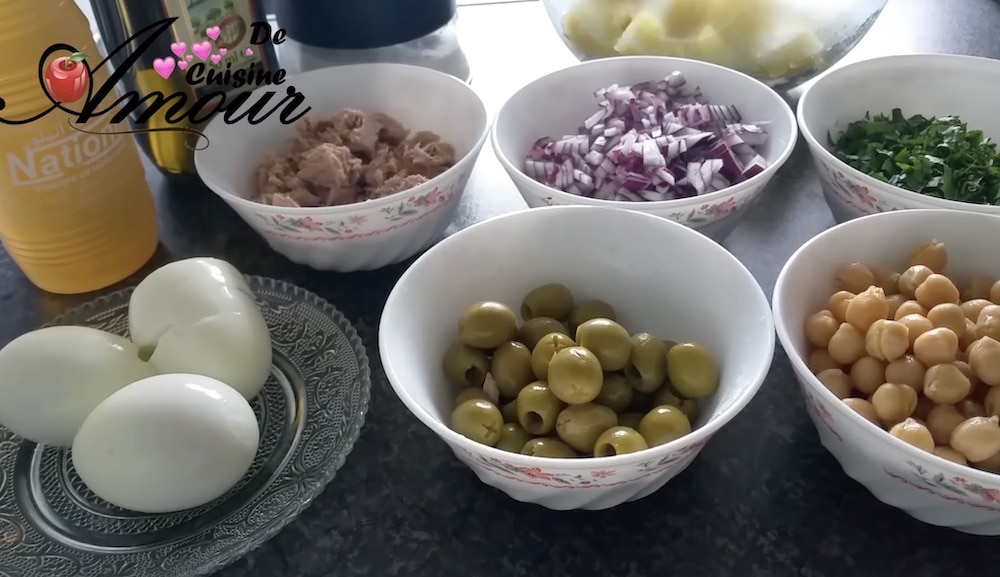 ingredients de la salade portugaise