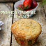 muffins crumble aux fraises