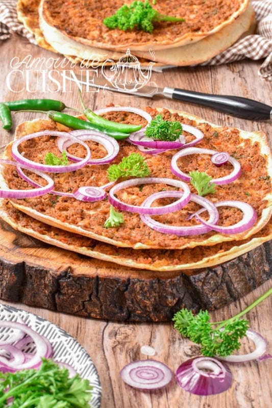 Lahmacun la recette de la pizza turque