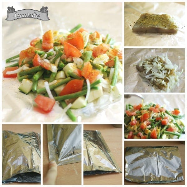 pliage papillote