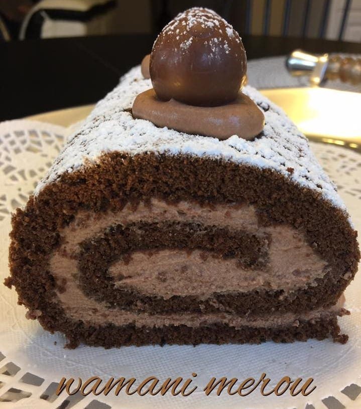Recette De Gâteau Roulé à La Mousse Au Chocolat