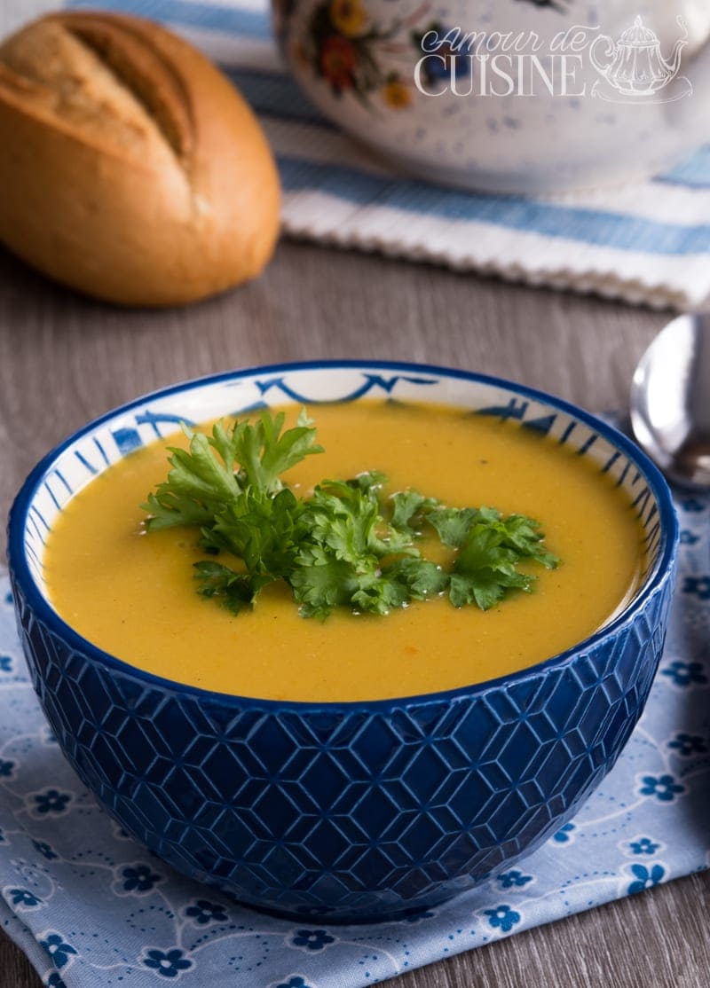 velouté de carottes à la coriandre 2