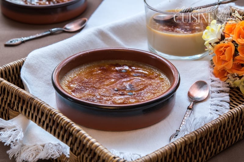 crème brûlée au café