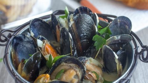 Moules Marinieres Sans Vin Amour De Cuisine
