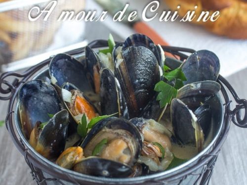 Moules Marinieres Sans Vin Amour De Cuisine