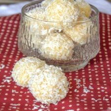 Truffes a la noix de coco