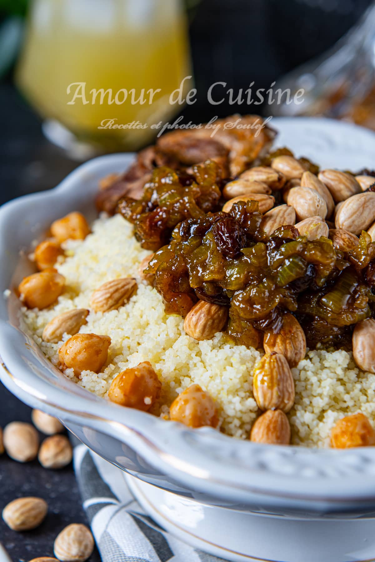 Recette de couscous marocain à la tfaya