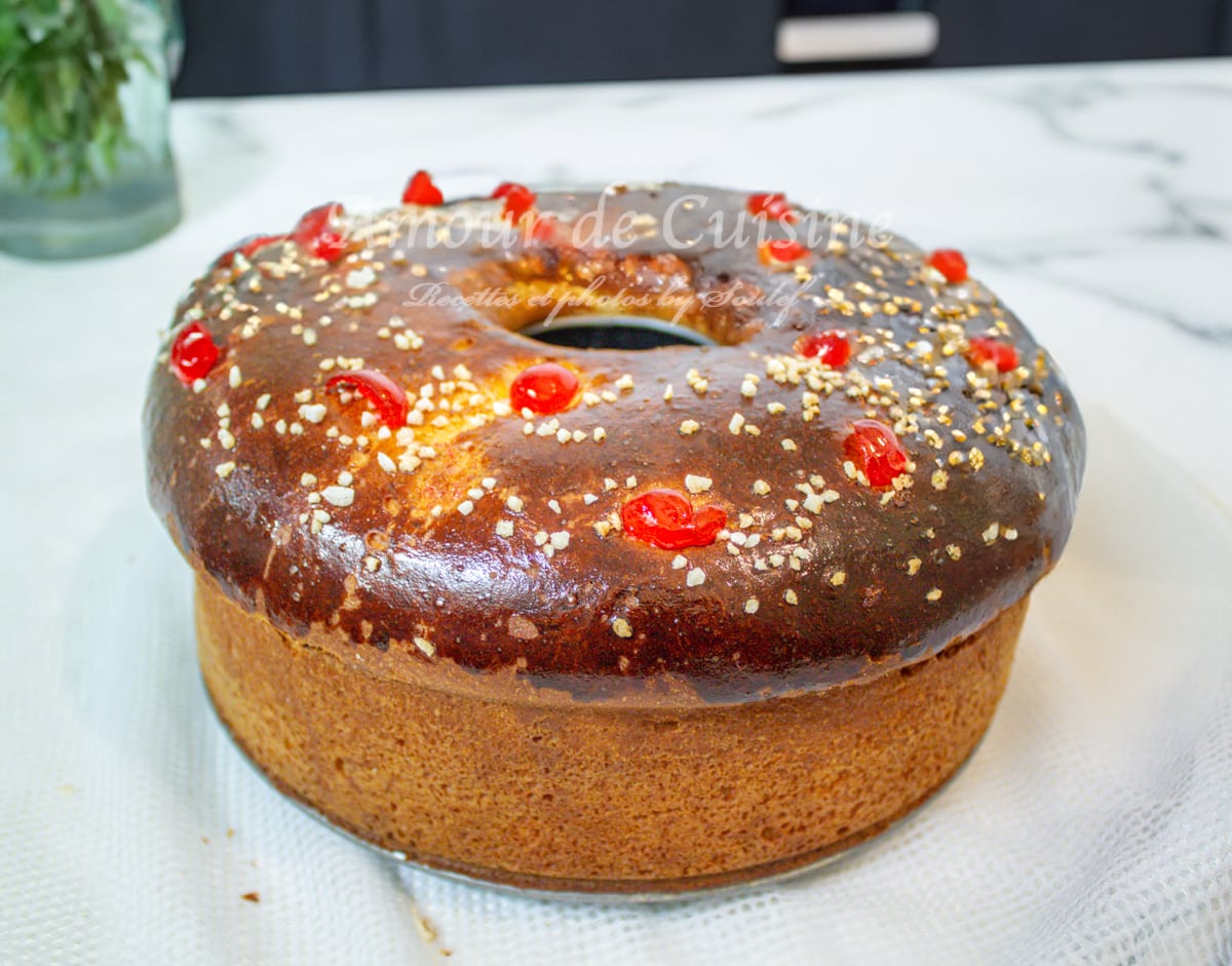 Recette galette des rois briochée