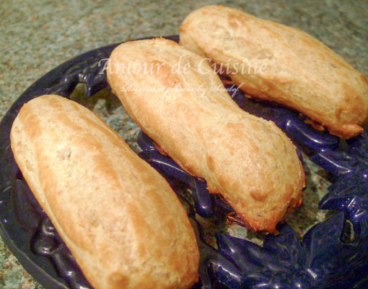 cuisson des eclairs