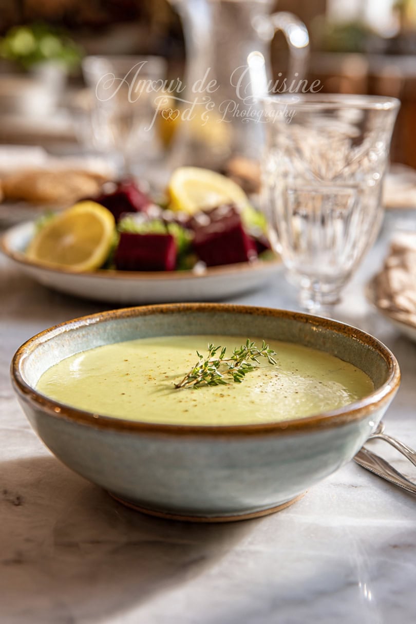 velouté de chou vert