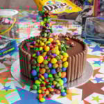gravity cake MMs facile gateau smarties