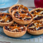 mince pie, tartelette anglaise aux pommes et raisins