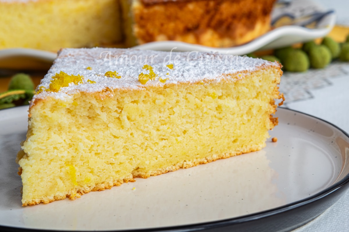 Moelleux au citron, gateau facile