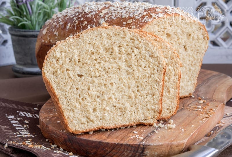 Pain de mie aux flocons d’avoine