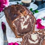 Classic Vanilla Chocolate Marble Cake Recipe
