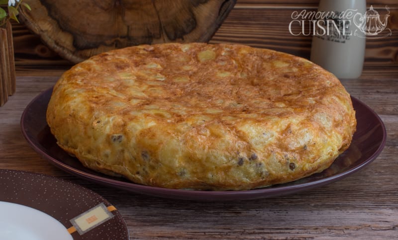 frites omelette farcie à la viande hachée 1
